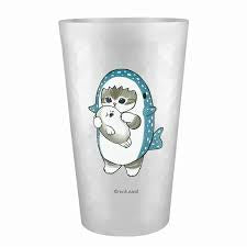 mofusand Aluminium Tumbler 450ml Shark Cat *Cold Beverage Only