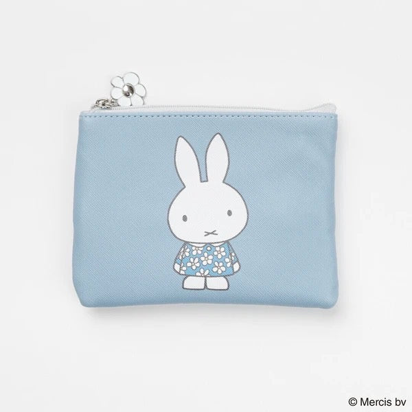 Miffy Blue Flower Tissue Pouch (C-4)