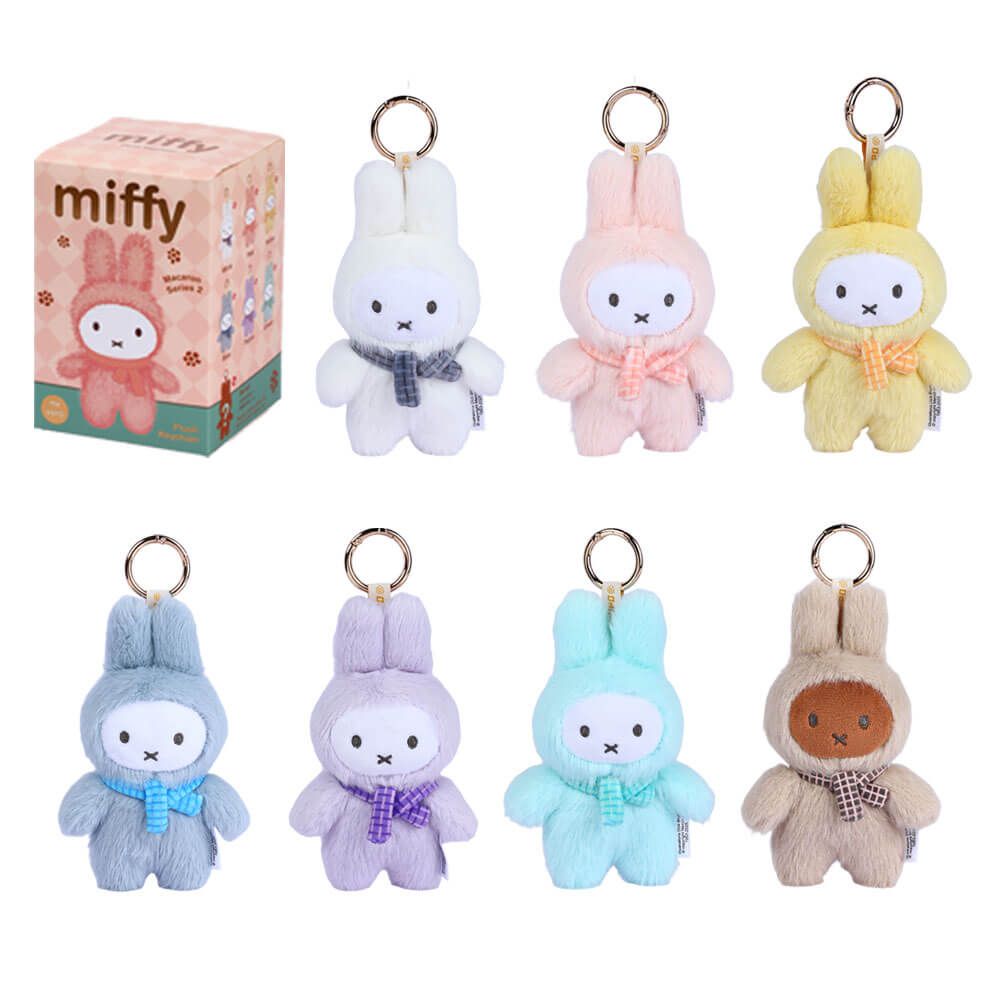 Vipo x Miffy Macaron Plush Series 2 Standing Blind Box [1 Box] (S-1)