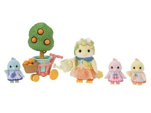 Sylvanian Families Calico Critters - Citrus Bird Family (S-5)