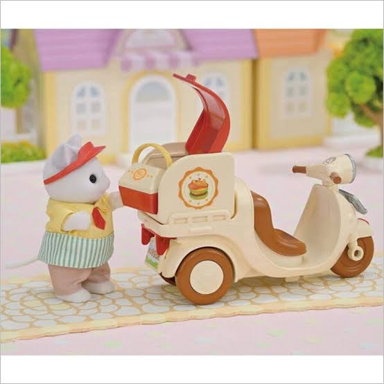 Sylvanian Families Calico Critters - Hamburger Wagon (S-5)