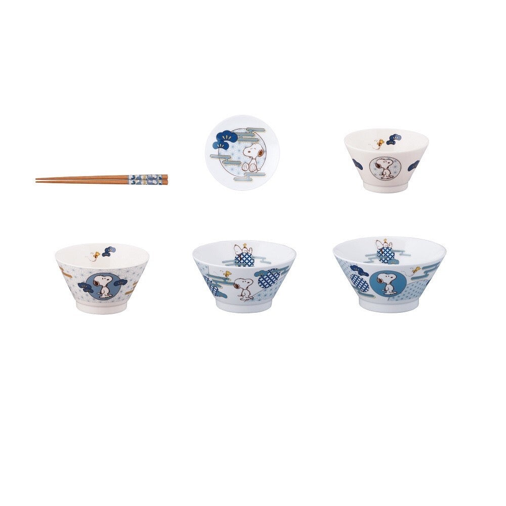 Snoopy Kissho Porcelain Series - Blue (S-1)