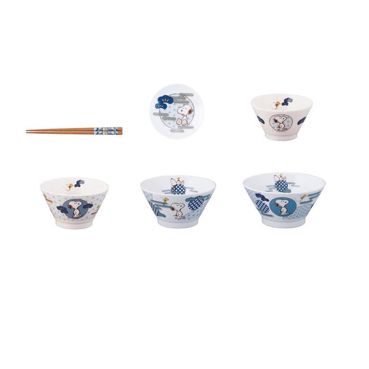 Snoopy Kissho Porcelain Series -Pine Blue (S-2)