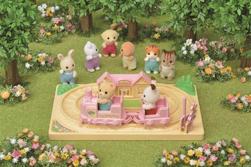 Sylvanian Families Calico Critters - Baby Cho-Cho Train Set (S-4)