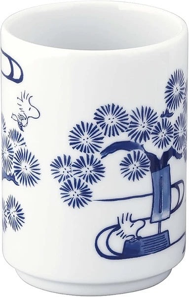 Snoopy Yunomi Tea Cup 300ml / Sake Cup 50ml (S-2)