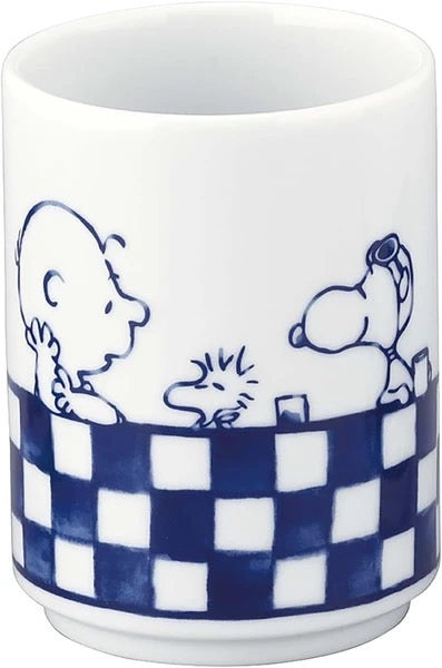Snoopy Yunomi Tea Cup 300ml / Sake Cup 50ml (S-2)