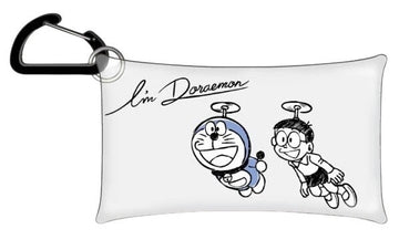 Doraemon Karabiner Vinyl Pouch S size - I’m Doraemon (C-2)