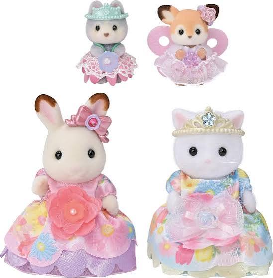 Sylvanian Families Calico Critters - Flower Princess Set (S-4)
