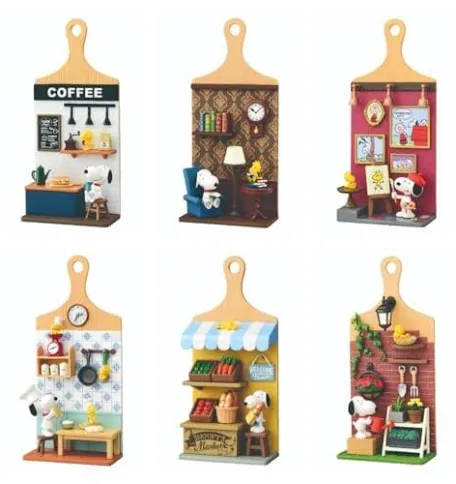 Re-ment Snoopy Miniature Board Blind Box - Single Blind Box
