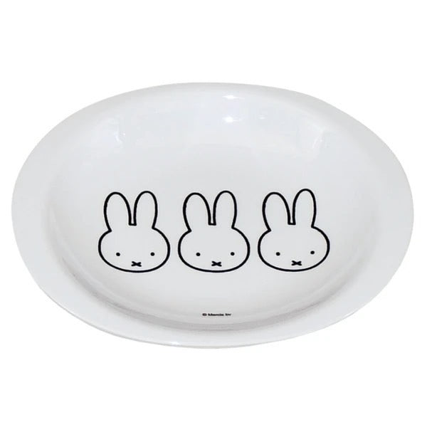 Miffy Face Series Melamine Plate (C-5)