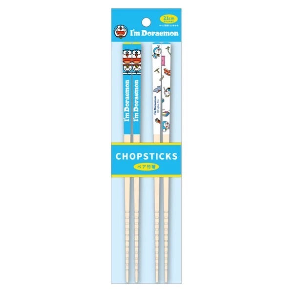 Doraemon Pair Bamboo Chopsticks (S-2)
