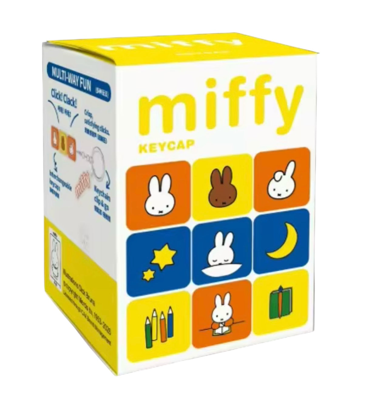 Miffy Keycap Fidget Keychain Blind Box