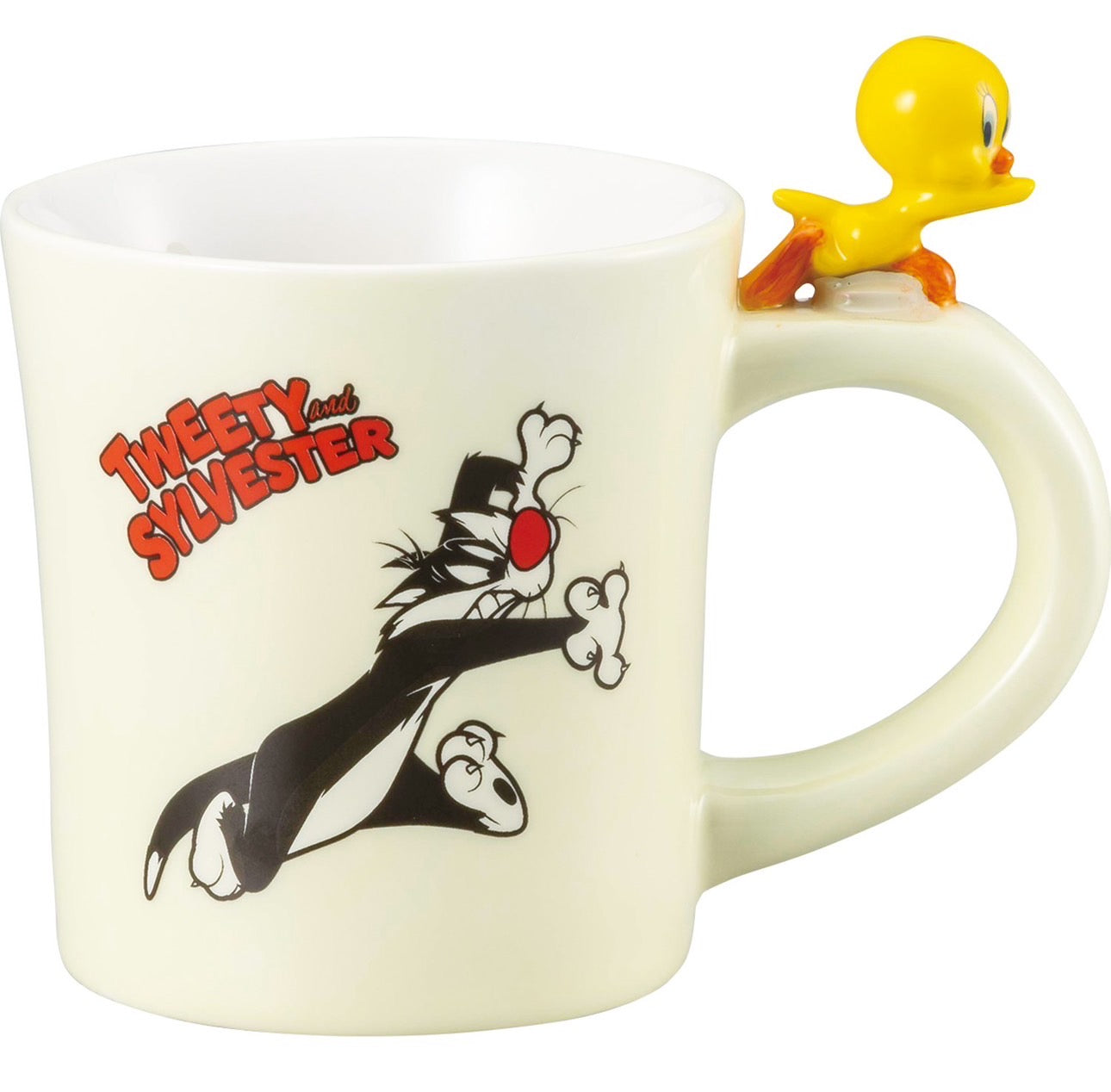 Looney Tunes Sylvester and Tweety Ceramic Mug