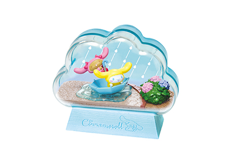Re-ment Cinnamoroll Terrarium Collection Fuwafuwa Happy Days - Single Blind Box