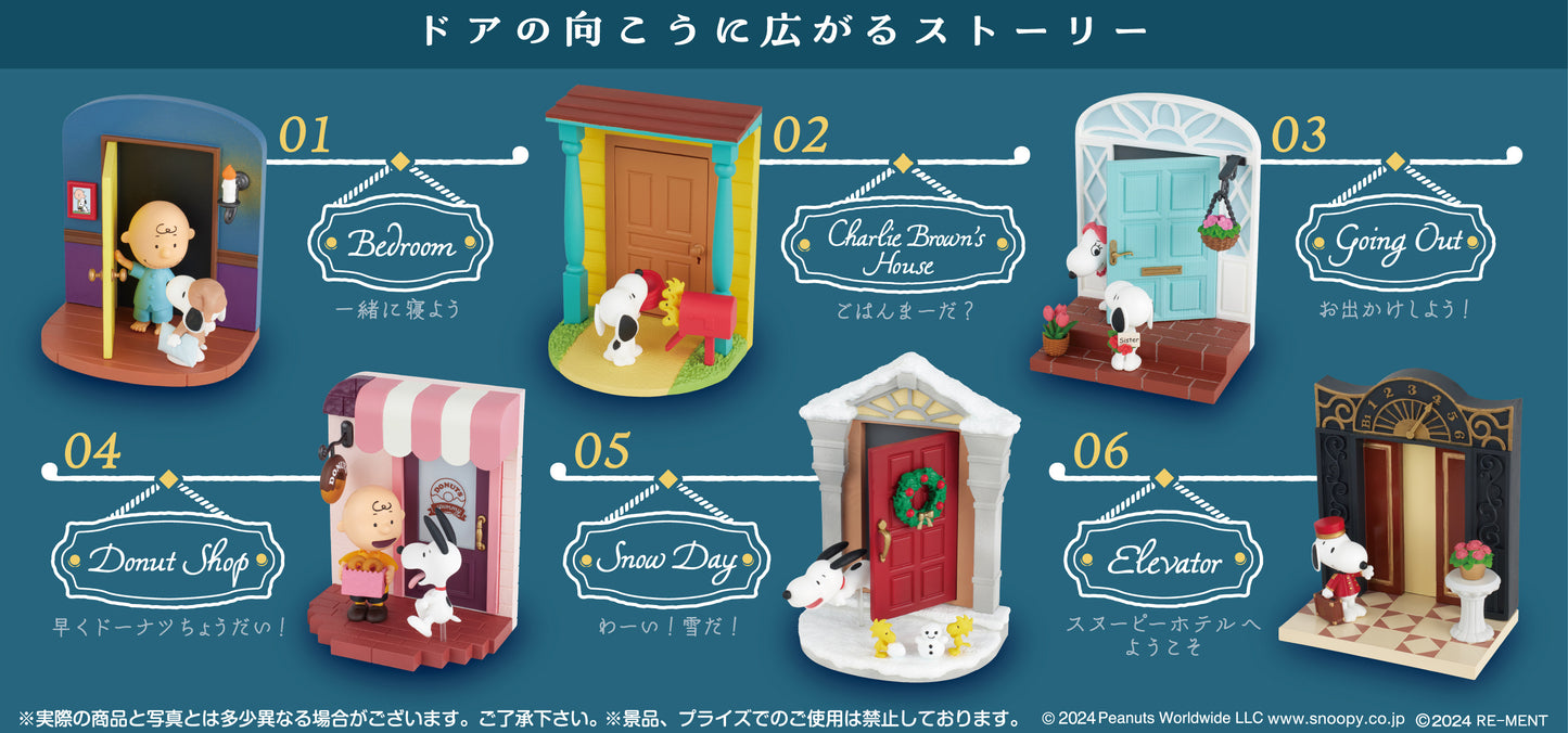 Re-ment Snoopy's Door Story - Single Blind Box