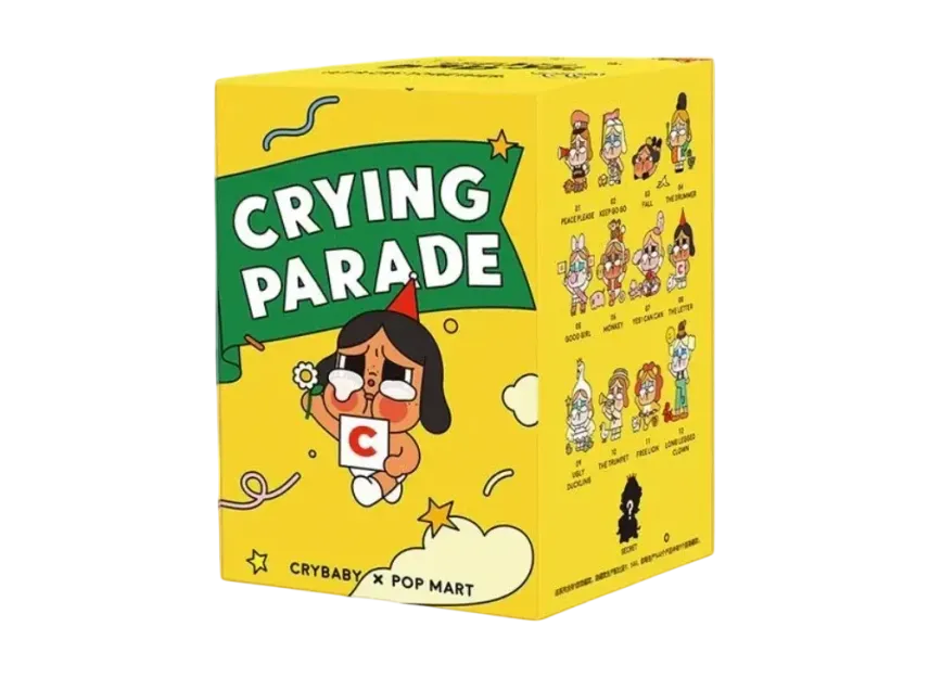 Pop Mart CRYBABY Crying Parade Series Figures (1 Single Box)