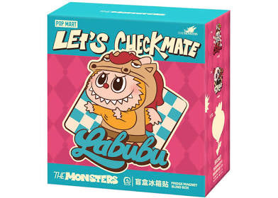 POP MART THE MONSTERS - Let's Checkmate Series Fridge Magnet Blind Box (1 single box)