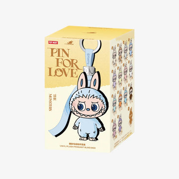 Pop Mart The Monsters Pin For Love (A-M) Vinyl Plush Pendant Blind Box [Single Box]