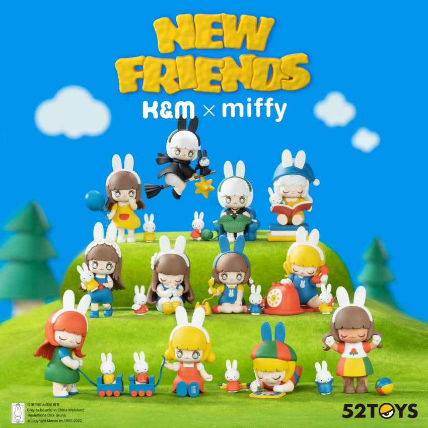 Kimmy & Miki x Miffy New Friends Blind Box Series [1 Box]