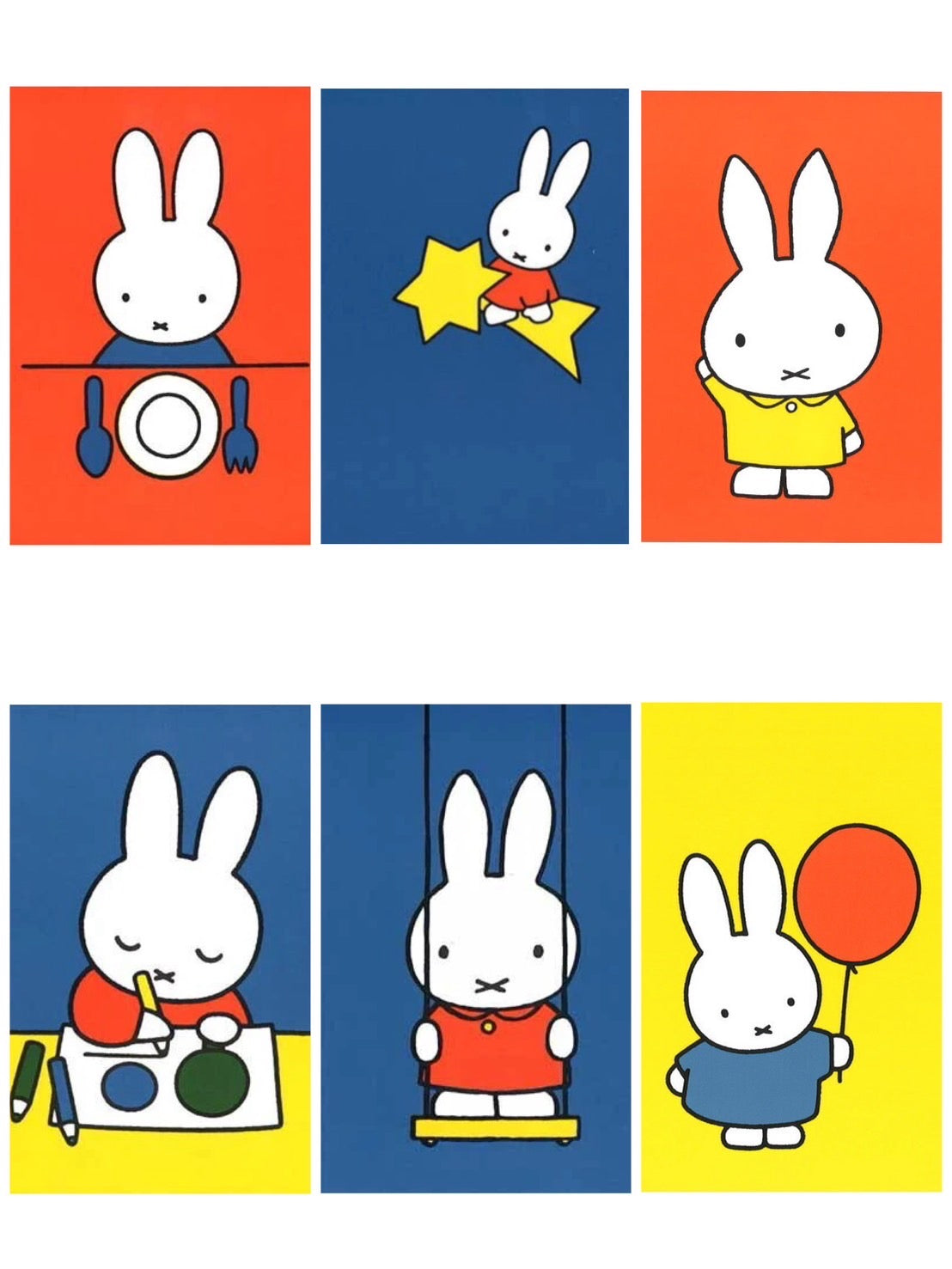 Miffy Post Card - Vertical (E-5)