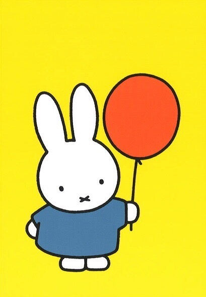Miffy Post Card - Vertical (C-5)