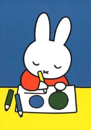 Miffy Post Card - Vertical (C-5)