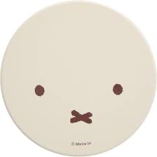 Miffy Face Ceramic water-absorbing coaster (S-3)