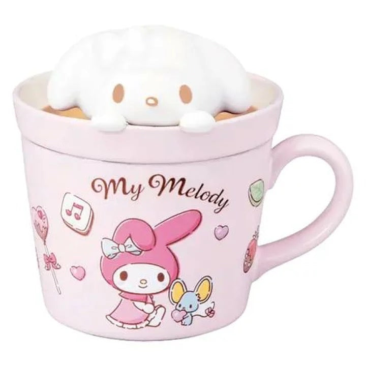 Sanrio Cafe Latte Art Mascot Mug - My Melody (S-3)