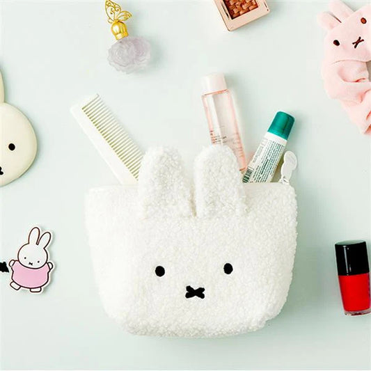 Miffy Face Pouch - White (A-3)