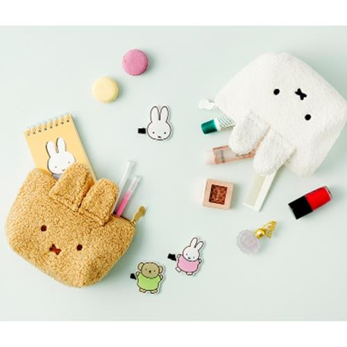 Miffy Face Pouch - White (A-3)