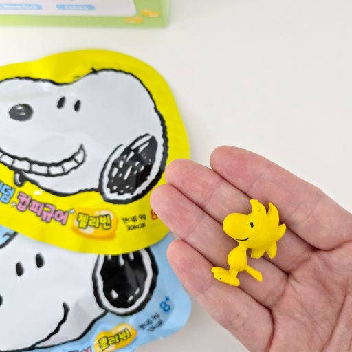 Peanuts Snoopy Cup Deco Charm Figure - Single Bag