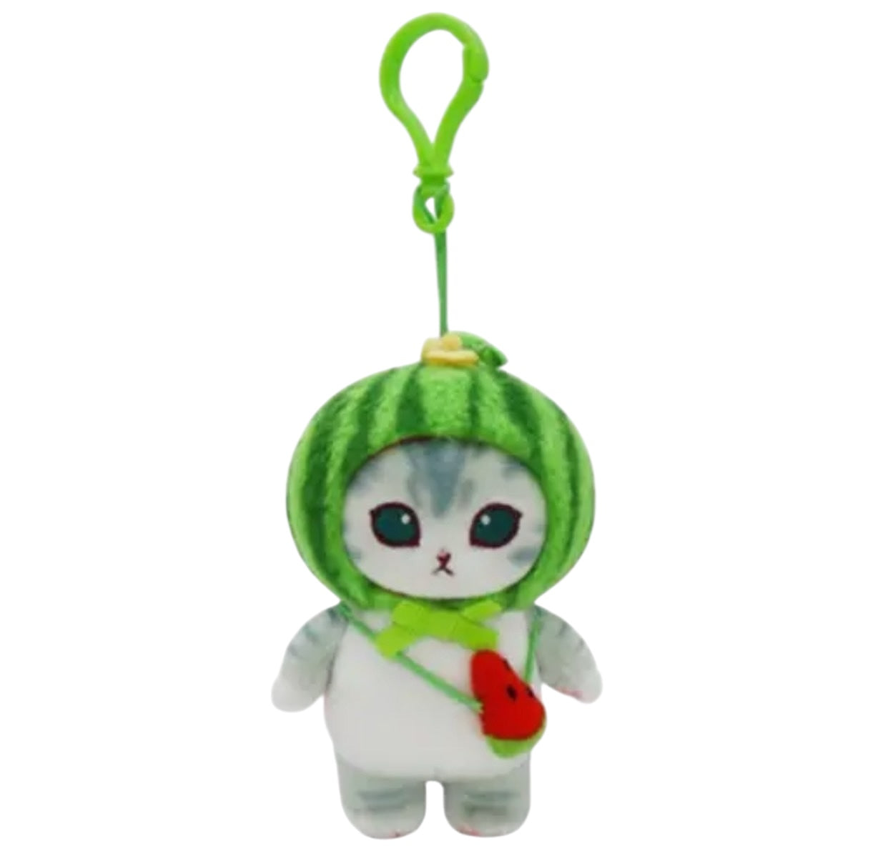 Mofusand Clip on Plush Keychain - Fruits Costume Series 9cm(C-2)
