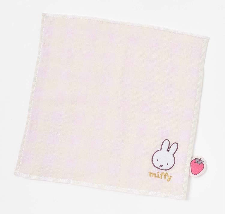 Miffy Mini Towel - Pink (C-2)