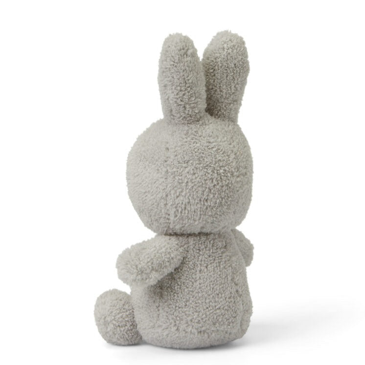 Miffy Bon Ton Toys Miffy Sitting Soft Terry Plush 9” (23cm) Light Gray (C-1)