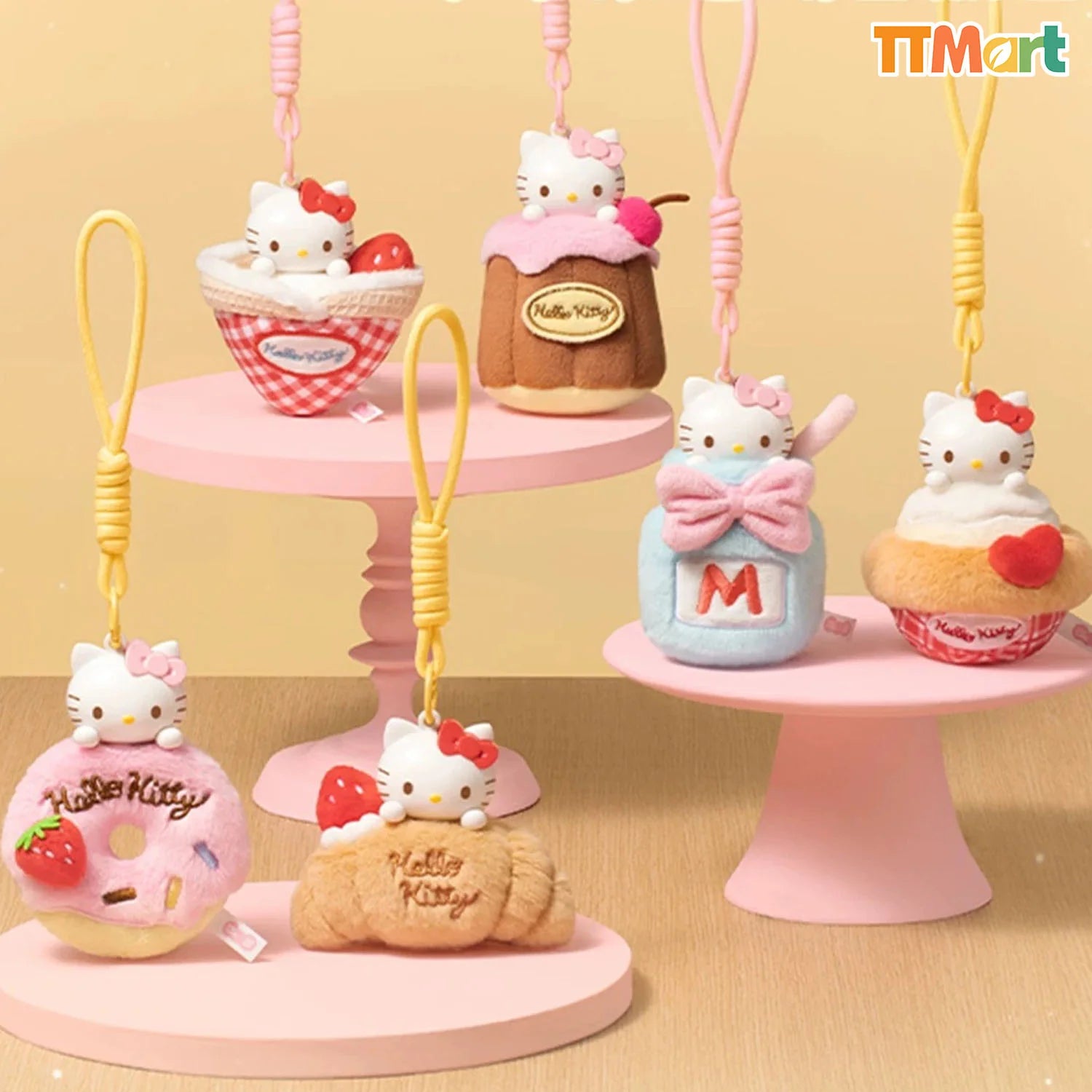 Hello Kitty Afternoon Tea Series Plush Blind Box [1 Box]
