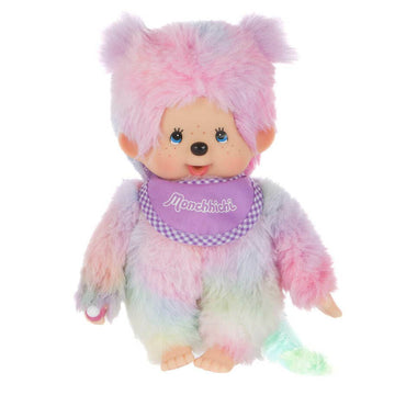 Monchhichi Tie-Dye Girl Plush Doll (C-3)