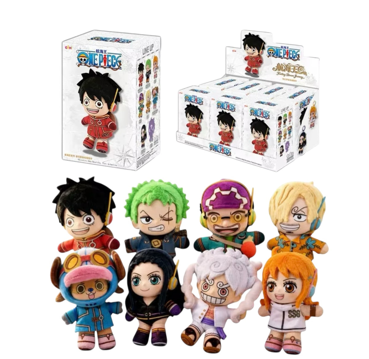 One Piece Fantasy Dream Journey Plush Pendant Blind Box [1 Box ]