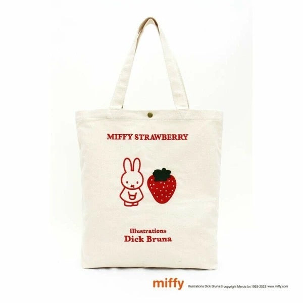 Miffy Strawberry Tote Bag (C-4)