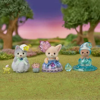 Sylvanian Families Calico Critters - Fairy Forest Mysterious Baby Trio Set (S-4)