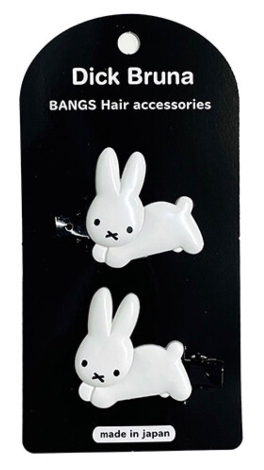 Miffy Hair Clips - Bunny