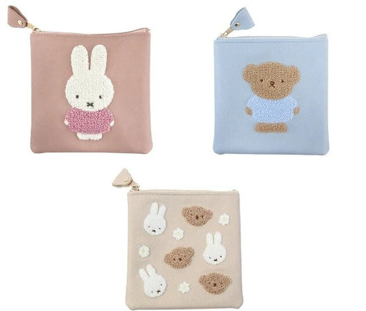 Miffy Sagara Embroidered Square Pouch