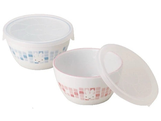 Miffy Mosaic Set of 2 Porcelain containers